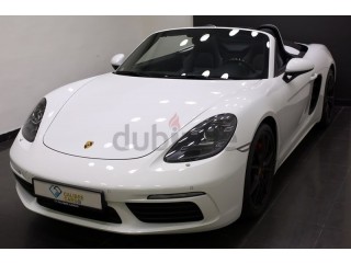 
                            
                            PORSCHE BOXSTER S 718 WHITE 2017 LOW MILEAGE UNDER WARRANTY TILL SEP 2020
                            
                        