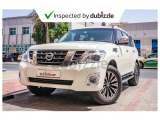 
                            
                            AED2372/month | 2015 Nissan Patrol Platinum 5.6L | Full Nissan Service History | 8 Seater | GCC Spec
                            
                        
