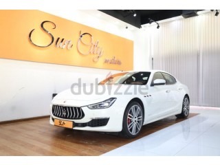
                            
                            AED4322/MONTH (( WARRANTY TILL 02/2023)) 2019 MASERATI GHIBLI GRANLUSSO 3.0L V6 TT - BEST DEAL !! -
                            
                        