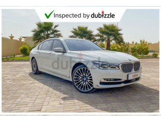 
                            
                            AED4131/month | 2016 BMW 750Li 4.4L | Full BMW service history | Warranty + service | GCC
                            
                        