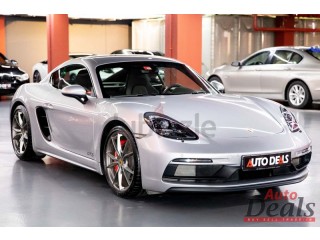 
                            
                            PORSCHE 718 CAYMAN GTS | 2018 | GCC | UNDER WARRANTY
                            
                        