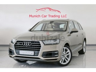 
                            
                            Audi Q7 45TFSI 2016 GCC – January 2021 Audi Warranty + Service Contract/Fully Loaded!
                            
                        