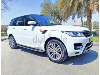 
                            
                            RANGE ROVER SPORT V6 SUPERCHARGED 2015 FULL SERVICE HISTORY WARRANTY FREE SERVICE GCC SPEC
                            
                        