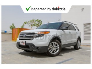 
                            
                            AED1049/month | 2015 Ford Explorer XLT 3.5L | Full Ford Service History | Warranty | 7 Seater |  GCC
                            
                        