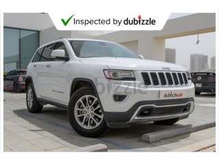 
                            
                            AED1239/month | 2015 Jeep Grand Cherokee Limited 3.6L | Full Jeep Service History | Warranty | GCC
                            
                        