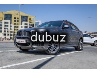 
                            
                            AED2851/month | 2017 BMW X6 xDrive50i 4.4L | Full BMW Service History | Warranty + Service | GCC
                            
                        