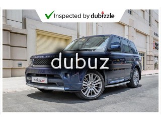 
                            
                            AED2862/month | 2013 Land Rover Range Rover Sport HSE 5.0L | Full Service History | GCC Specs
                            
                        