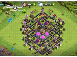 
                        كلاش اوف كلانس تاون 8 شوي وادخل 9                                            