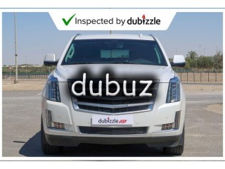 
                            
                            AED2543/month | 2017 Cadillac Escalade 6.2L | Full Cadillac Service History | 8 seater | GCC specs
                            
                        