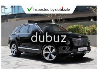 
                            
                            AED8153/month | 2017 Bentley Bentayga W12 6.0L | Full Bentley service history | Warranty | GCC Specs
                            
                        