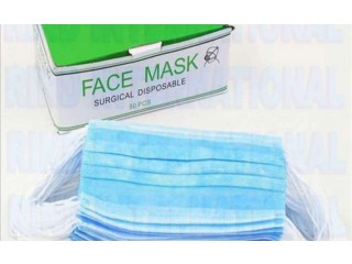 
                        Face Mask 3 Ply Surgical                                            