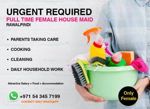 required-full-time-female-house-maid-cleaning-cooking-big-0