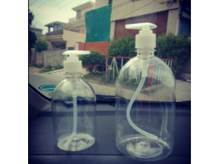 Pet bottles hand pump fliptop caps